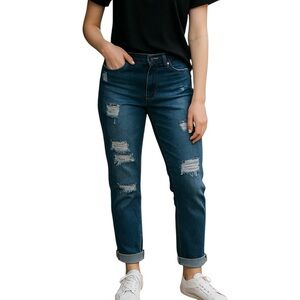 GUESS Ankle Jeans 28x27 Stretch Destroyed